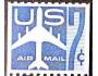 USA 1958 Letecká/modrá, Michel č.732C **