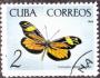 Kuba 1965 Motýl, Michel č.1060 raz.