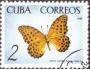 Kuba 1965 Motýl, Michel č.1061 raz.