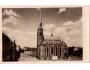 Plzeň náměstí Republiky kostel cca r.1955 °53468
