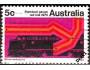 Austrálie 1970 Železniční trať, lokomotiva, Michel č.431 ra