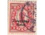 Německá říše o Mi.129 přetisk na bavorských známkách