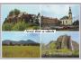 Nový Bor a okolí 1996, barevná pohlednice prošlá poštou