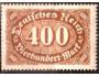 Německo 1922 Inflace 400 v oválu,  Michel č.222 a *N.