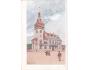 NAPAJEDLA RADNICE cca. r. 1908 TISK UNIE PRAHA °709Y
