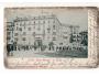 Hotel Benu-Rivage Ženeva s lidmi r.1898 prošlá,U3/240