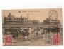 Ostende pláž s lidmi r.1925 prošlá,U4/34