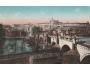 PRAHA KARLŮV MOST HRADČANY r.1910 BEZ NAKL °PA397