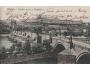 PRAHA KARLŮV MOST HRADČANY r.1906 BEZ NAKL °PA398