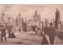 PRAHA KARLŮV MOST KONĚ r.1906 BEZ NAKL °PA402