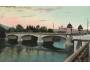PRAHA MOST CÍSAŘE FRANTIŠKA r. 1909 BEZ NAKL. °PA448A