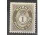Norsko 1940 Poštovní trubka, Michel č.215 **