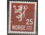 Norsko 1940 Lev se sekerkou, Michel č.225 **
