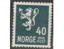 Norsko 1940 Lev se sekerkou, Michel č.228 **