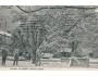 PRAHA ZAHRADA LIDOVÉHO PALÁCE 1908 NAKL. DĚL. AKADEM. °PB53