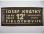 PE Josef Krátký, ležák tmavý 12° pivovar Židlochovice