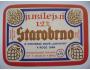 PE Starobrno 12% jubilejní pivo pivovar Brno