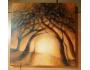 Bohunka Waageová: Světlo lesa - Olej na plátnu