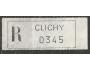 Francie R nálepka Clichy
