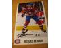 Nicolas Beaudin - Montréal Canadiens - orig. autogram