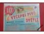 PE SAMOLEPKA PIVOVAR MALÝ JANEK JINCE retro PE !!! viz foto