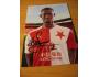 Abdallah Sima - Slavia Praha - orig. autogram