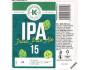KAMENICE n.Lip. - 15 IPA (datum natištěno)