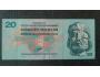 20 Kčs bankovka 1970 série H32 065469