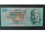 20 Kčs bankovka 1970 série F90 886825