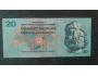 20 Kčs bankovka 1970 série F73 991873