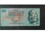 20 Kčs bankovka 1970 série H50 702856