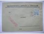 Dopis firma Společenstvo pekařů Náchod tiskopis 1946