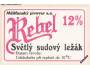 HAVLÍČKŮV BROD - 12% Rebel Světlý sudový ležák