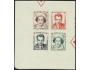 Monako 1949 Mi.397B-400B, 50€
