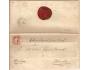 KRALUPY / tzv SLOŽENÝ DOPIS /r.1860 *ca355