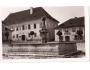 Bavorov na Šumavě náměstí starý zámek kašna 1935 ***53604O