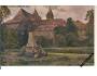 KLATOVY +KLÁŠTER+POMNÍK KREJČÍHO /rok1920?*ca848