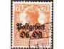 Germania, Přetisk Postgebiet Ob. Ost 1916, Michel č.4a raz.