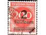 Německo 1923 Inflace, přetisk 2 miliony marek, Micheln č.309