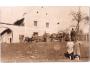 statek lidé koně f. Přibyl Suché Vrbné r. 1920 ***53624T