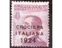 Itálie 1924 Crociera Italiana, známka pro zásilky přepravova