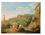 OPOČNO ZÁMEK OBRAZ COR. VAN POELENBURGH ***53784R