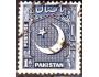 Pakistan 1949 Měsíc a hvězda, Michel č.47C raz.