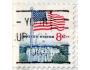 USA o Mi.01033A vlajka a Bílý dům