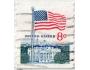 USA o Mi.01033C vlajka a Bílý dům