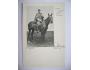PLZEŇ Sokol - bratrský pozdrav činovníka na koni 1904 DA