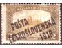 ČSR Pošta československá 1919 Parlament 2K, přetisk, Pofis