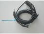 Prodlužovací kabel Jack 3,5mmM/Jack 3,5mmF flexi černý *210