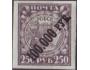 Rusko 1922 Osvobozená práce, Přetisk 100.000 rub., Michel č.