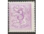 Belgie **Mi.1175 Číslice a heraldický lev